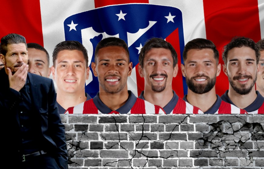 La defensa del Atlético: un muro sólido, pero pendiente de apuntalar