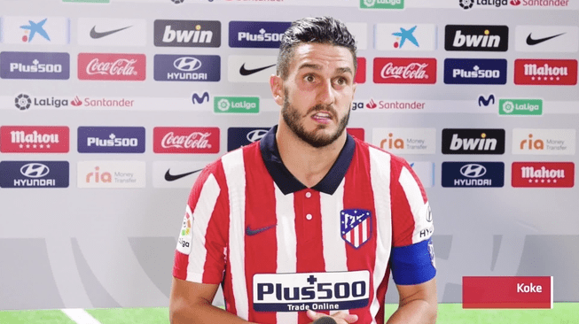 Koke: "Llevamos una muy buena racha y ojalá siga en Champions, partido a partido"