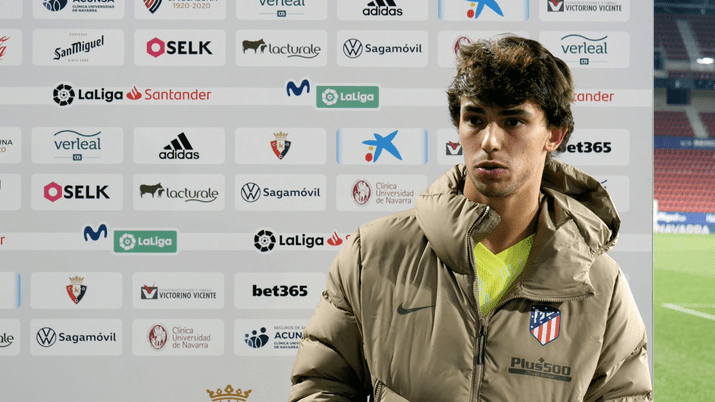 Joao Félix: "Estamos muy bien, queremos seguir así, con el compromiso de todo el equipo"