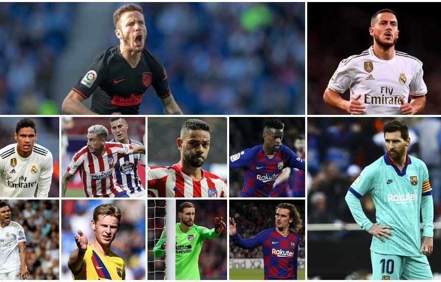 Atlético, Barcelona y Real Madrid acaparan el equipo de más valor de LaLiga