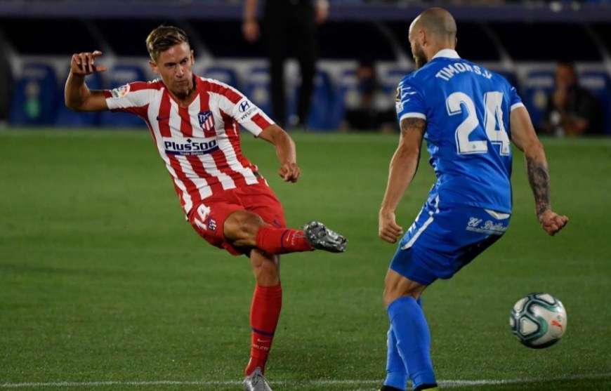 Marcos Llorente: "El equipo ha salido a por todas, queda un último partido en el que hay que hacer las cosas bien"