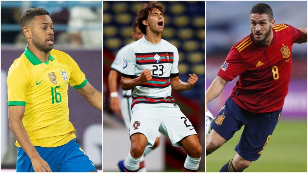 Koke, Joao Félix y Lodi, 'on fire' con sus selecciones antes de recibir al Barcelona