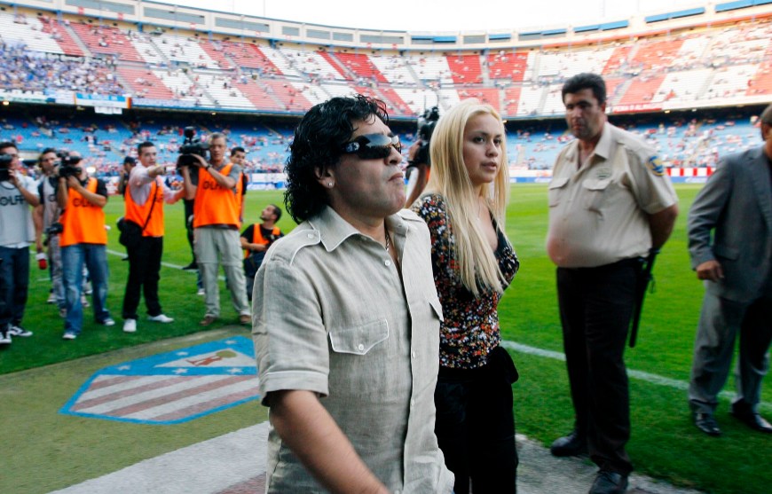 El día que Maradona fue un atlético más