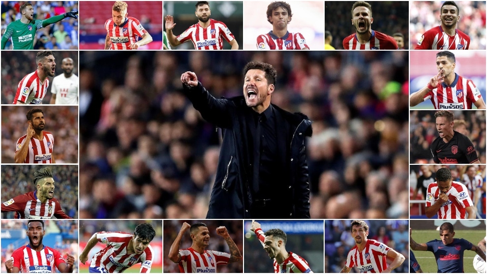 Simeone tiene a todos 'enchufados'